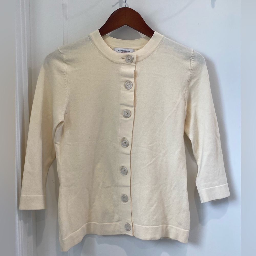 Isaac Mizrahi for Target button down knit